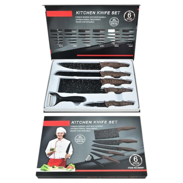 set de Cuchillo Marmol