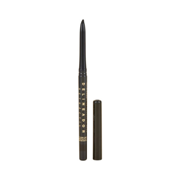 Lapiz Retractil Negro + Sacapuntas Atenea 