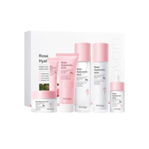 Kit Facial Bioaqua Rosas Y Acido Hialuronico