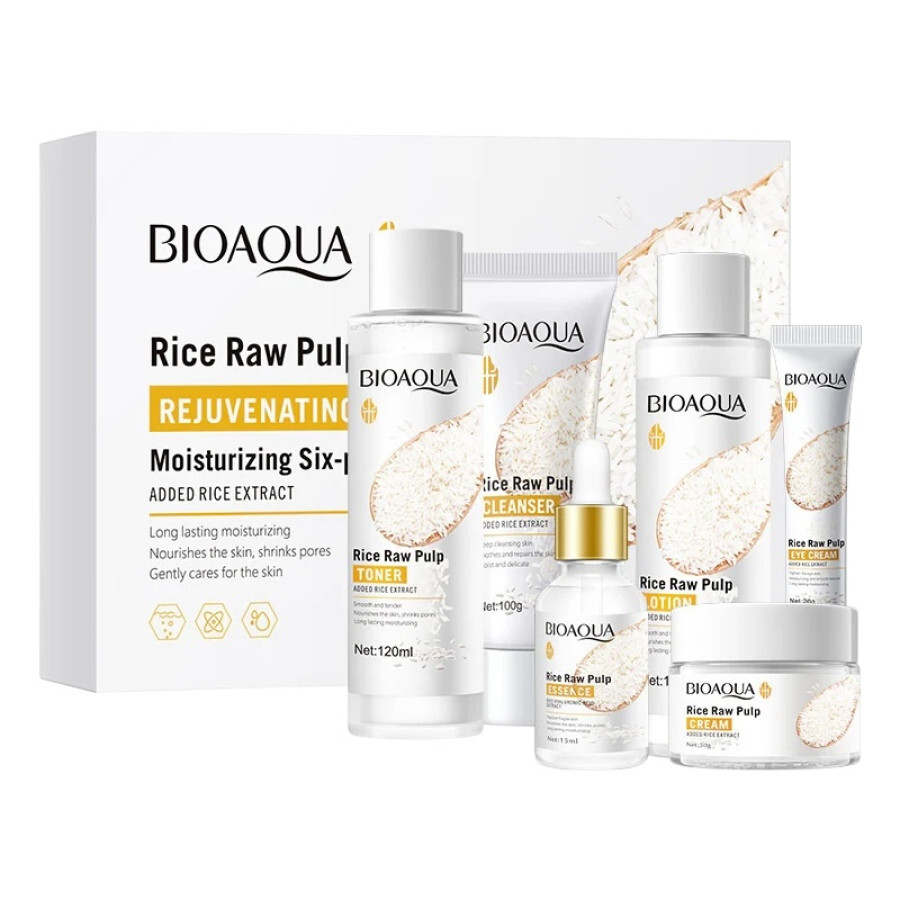 Kit Cuidado Facial Bioaqua Arroz