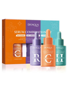 Kit Cuidado Facial Bioaqua x3 Retinol - Vitamina C - Acido Hialuronico